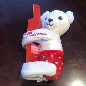 Bear Wine Bottle Snuggler Wine is My Love Language
